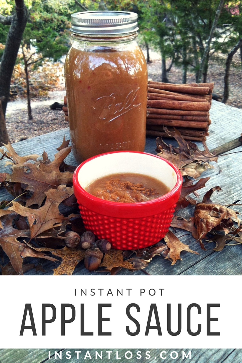 Instant Pot Apple Sauce - Instant Loss - Conveniently Cooking Your Way