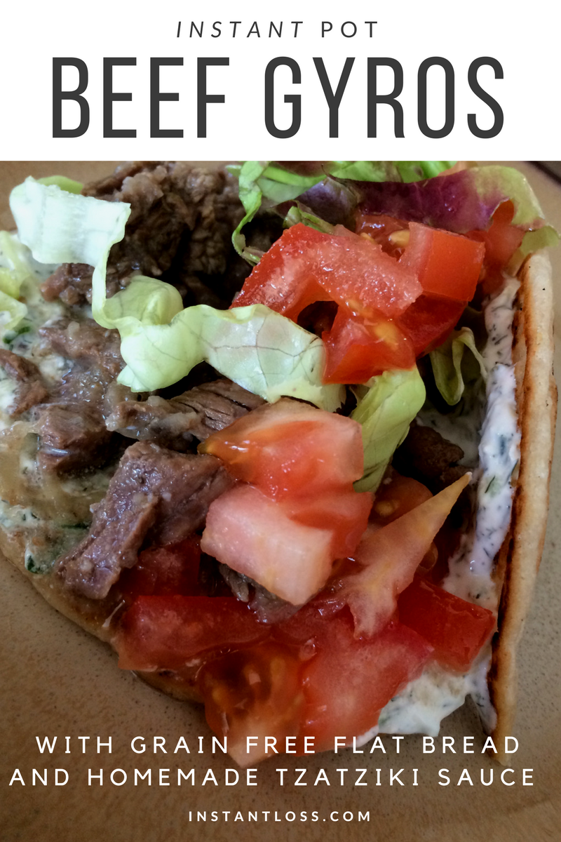 Instant pot beef online gyros