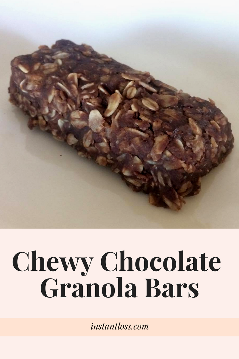 Chewy Chocolate Granola Bars Instant Loss Conveniently Cook Your