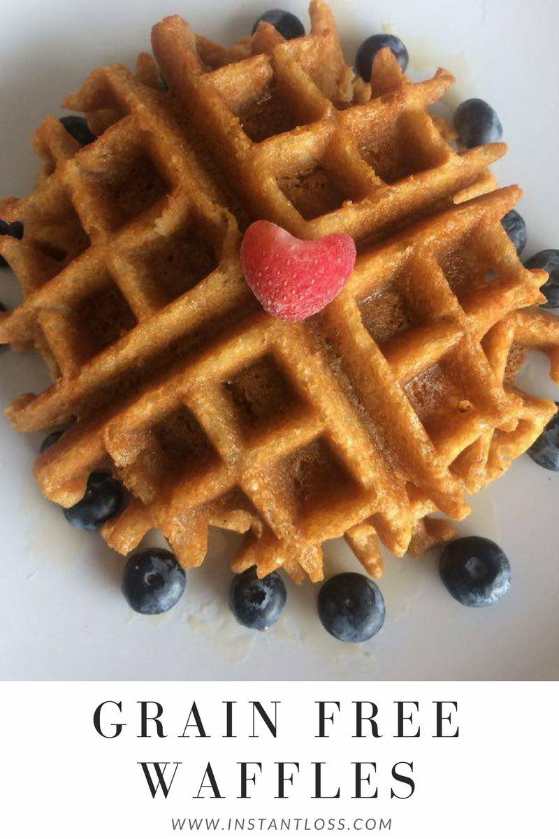 GrainFree Waffles Instant Loss Conveniently Cook Your Way To