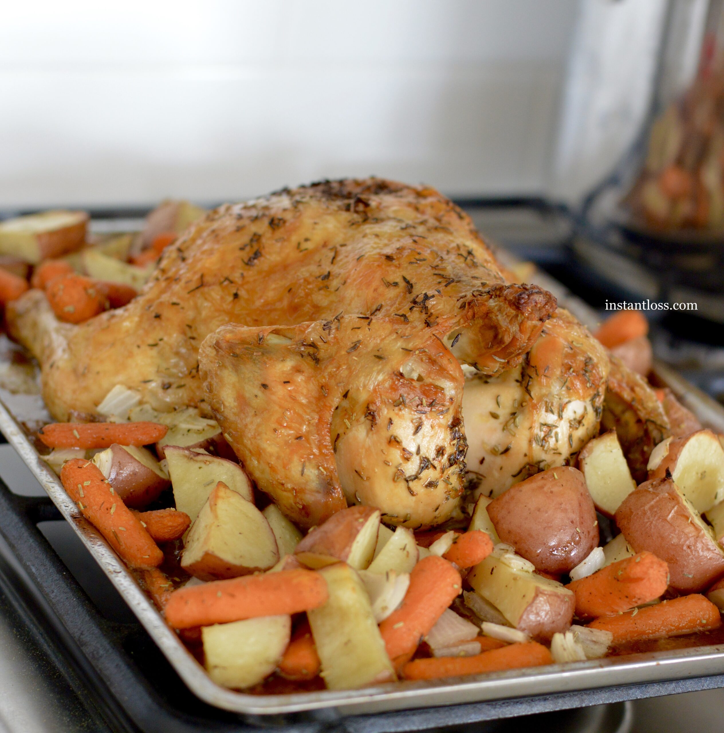 How to Make Instant Pot Whole Chicken - The Real Food Dietitians