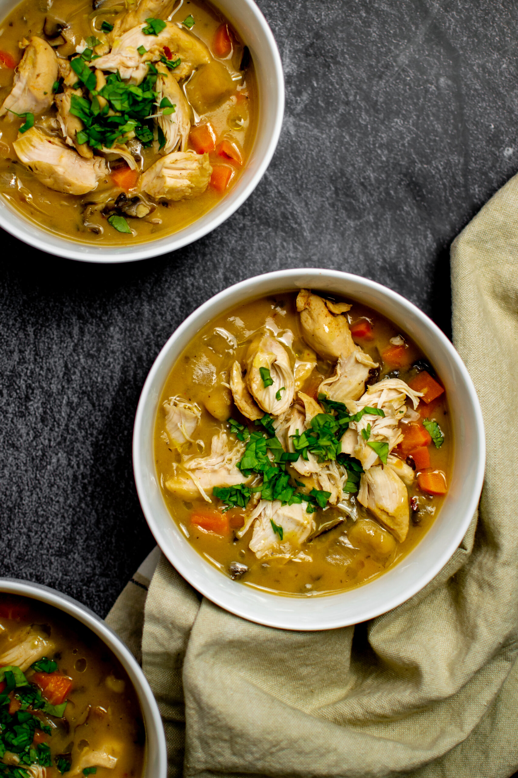 27 Instant Pot & Slow Cooker Chicken Soups- The Bossy Kitchen